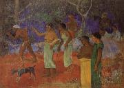 Scene from Tahitian Life